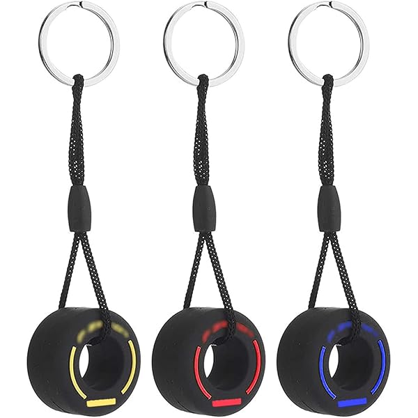 Porte-clés Pneu Formule 1 - Accessoire Incontournable F1