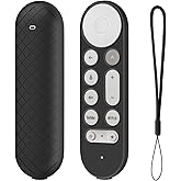 FTRONGRT Case Compatible with Google TV Streamer 4K 2024, Ultra Thin and Lightweight, Anti-drop, Anti-Shock, Soft Silicone Pr