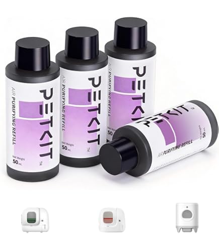 Sacchetti Lettiera Autopulenti Tecasa Per PETKIT Pura MAX E X, 8 Rotoli Da 160 Pezzi Con Laccetti, Resistenti E Inodori