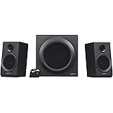 Logitech Z333 2.1 Lautsprecher-System mit Subwoofer, Satter Bass, 80 Watt Spitzenleistung, 3.5mm & Cinch-Eingänge, Multi Devi