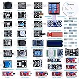 Elegoo Upgraded 37 in 1 Sensor Modules Kit with Tutorial for Arduino UNO R3 MEGA 2560 Nano