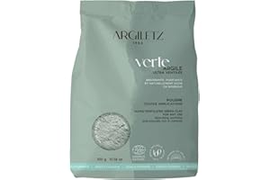 BEAUTÉ & HYGIÈNE Argiletz - Argile verte ultra ventilée 300G - Prix Unitaire - Livraison Gratuit En France métropolitaine sous 3 Jours Ouverts