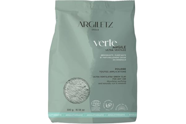 (ARCILIA) Argiletz - Argile Verte - Poudre Ultra Ventilée - Sachet 300g