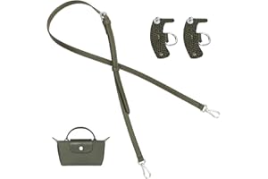 CARRENEU Correa Bolso Bandolera,Correa Mini Compatibile con Longchamp,Correa para Bolso para Longchamp,Correa para Bolso de Hombro,Correa Ancha de Hombro,Correa de Hombro Ajustable para Bolsos(Verde Oscuro)