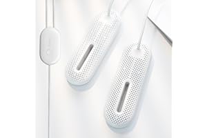 ALTUEEY Electric Shoe Dryer, Ski Boots Dryer, Shoe Boot Warmer 3/6/9 Hours Timer, Portable Shoe Boot Drying Machine, Boot Dryer for Work Boots, Sneakers, Gloves, Socks Ski Boots(UK Plug)