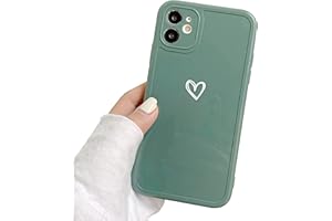 Einaily Hülle für iPhone 12 Mini, Hülle Case für iPhone 12 Mini Kreatives 3D Gliter Case Ultra dünn TPU Silikon Handyhülle Bumper Mode Chic Bling Goldenes Herz Kratzfest Schutzhülle für iPhone 12 Mini