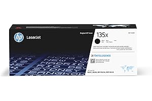 HP 135X W1350X, Negro, Cartucho Tóner de Alta Capacidad Original, de 2.400 páginas, para impresoras HP LaserJet M209dwe, MFP M234sdwe, MFP M234sdne, MFP M234sdn, MFP M234dwe, MFP M234dw, MFP M234sdw