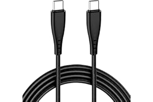 MZBESTCABLE Cable USB C a USB C 2M,Cable Tipo C a Tipo C per Samsung Galaxy S22/S23 Plus/S22 Ultra/S21 S21+/S21 FE 5G/S20,Note 10/20/A53 A23 A33 A13,Xiaomi 12,60W Carga Rápida Nylon de Datos Cargador 2 Metros