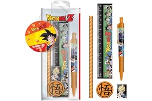 Dragon Ball Z Set di cancelleria con personaggi