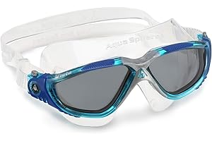 AQUASPHERE Aqua Sphere Lunettes de natation Vista - Verres transparents - Idéales pour la natation et d'autres sports nautiques.