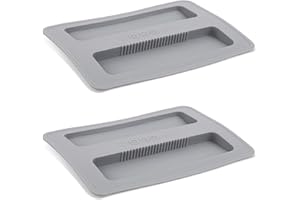 GOSKNOR 2 Stück Toaster Silikon Abdeckung, 2 Scheiben Toaster Deckel, Staubschutz Obere Abdeckung für Brotbackautomaten