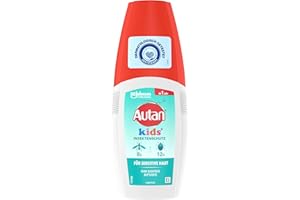 ‎AUTAN Autan Kids Pumpspray, Effektiver Insektenschutz gegen Mücken und Zecken, Mückenschutz, Travel Essentials, 1er Pack, 100 ml