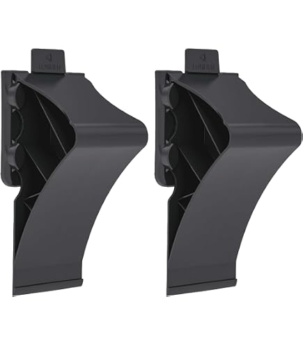Halter für Unterlegkeil 010100116, Kunststoff, schwarz | 010100119