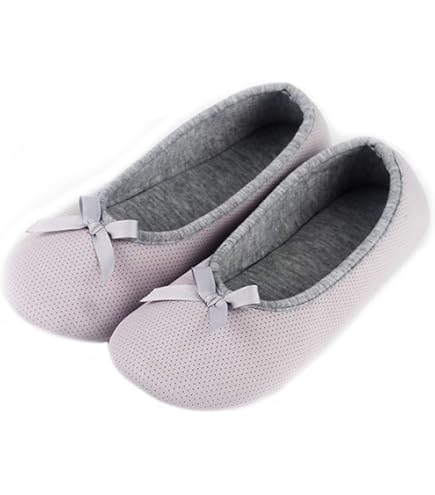Chaussons Ballerines Femme Hiver Chaude Pantoufle Chausson Ballerine