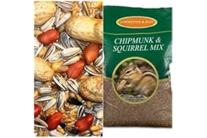 Johnston & Jeff Chipmunk And Squirrel Mix 12.5kg x 2 (25kg) bulk deal