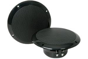 BASSFACE 2 BASS FACE SPL5.2B altoparlanti diffusori doppio cono neri da 125 watt rms e 250 watt max a coppia 14,50 cm 145 mm 5,25" waterproof impermeabili soffitto piscina barca hotel pub, a coppia