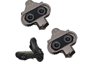 MAGISEL 2 Piezas Calas Tacos de Bicicleta para Shimano SPD SH51, Tacos para Pedales de Bicicleta, Calas de Repuesto Universal para Zapatos de Spinning, para Ciclismo de Montaña, Carretera y Spinning