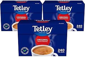 Tetley Schwarzer Tee 3x 240 Btl. 2250g - Original englische Version