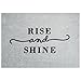 Produktbild Mint Rugs 102854_50x70 Statement Mat "Rinse and Shine", Kunstfaser, grau, 70 x 50 x 0.7 cm