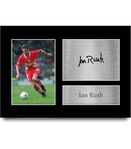 Photo Signée John Barnes (Liverpool) - Format 12 X 8 Pouces - Occasion - Idéal Cadeau
