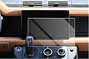 CDEFG Compatible with Land Rover Defender 90 110 130 2023 2024 Navigation Screen Protector, 9H Scratch-Resistant 8 Inch GPS Transparent Car Navigation Film Defender 2023 2024 Accessories