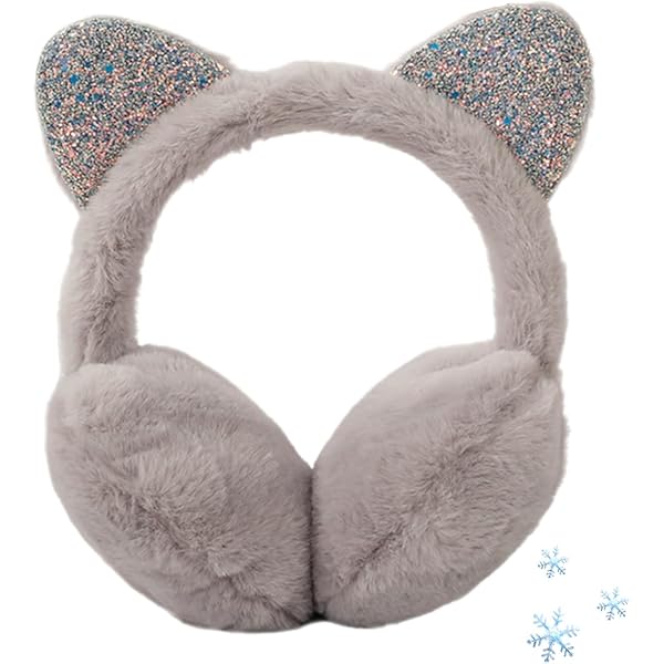 Cache-oreilles D'hiver En Peluche Pliable - Chaud Et Doux - Ajustable Pour Femme - Parfait Ski, Randonnée, Noël (Couleur Kaki)