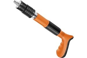 HiCOZZIE Set di Attrezzi per Chiodatura Manuale Mini Nailer, Kit di Attrezzi per Fissaggio con Chiodatrice Pneumatica, Chiodatrice Pneumatica Regolabile per Pareti In Cemento per Lavori di Falegnameri