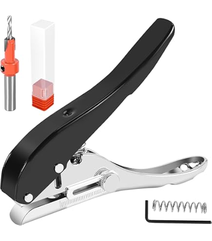 JNB Pro Edge Banding Hole Punch Set With Countersink Bits