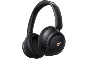 soundcore by Anker Q30 Hybrid ANC Headphones, 50H Playtime | Hybrid ANC with multiple modes, Hi-Res audio, 50H playtime, custom EQ via app, multipoint connection, comfortable fit