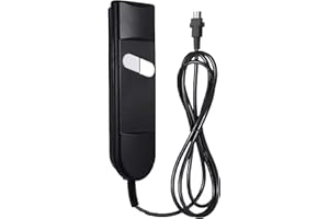 DeJivsin Controlador de Mano para sillón reclinable, Interruptor Manual con 2 Botones y 5 Pines, Control de Silla elevadora para sillas de Oficina Principal, sillón reclinable