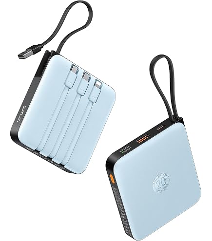 KOVOL 20000mAh Powerbank 66W USB-C – Schnellladegerät Für Handy, IPhone & Mehr