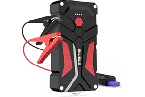 BIUBLE Avviatore Batteria Auto, 3000A Portatile Avviatore Emergenza per Auto(Adatto a 7.0L Gas o motore diesel 5.5L litri), 12V Jump Starter Booster Power Bank, Torcia a LED