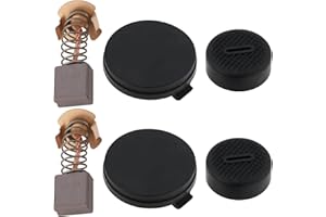 Briny River Juego de Tapas de Escobillas de Carbón para Motor 424128-4 CB411 Compatible con Makita DHR202 BHR202 SDS+ Plus