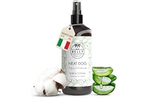 BELLY OUR MUTUAL FRIEND Belly Profumo per Cani ai Fiori di Cotone – 250 ml – Profumo per Cani Naturale e Delicato – Deodorante Cane Lunga Durata – Vegano, Idratante e Rinfrescante – Non Irrita, Non Unge