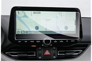 GAFAT 10,25" Hyunda-i i30/N Line/Kombi/Fastback N 2020-2023 2024 Navigation Schutzfolie, 10,25" Glas Displayschutzfolie, Kompatibel mit Hyundai i30, 9H Kratzfest [Nicht für Fαcelift ii 2024.6-]