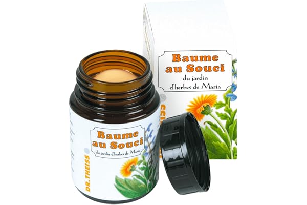 Dr Theiss - Baume au Souci - Soin Naturel Multi-Usages, Visage & Corps- Idéal Peux Fragiles et Sèches - Apaise et Hydrate - 100ml