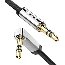 Ekon Jack 3,5 Mm AUX-Kabel – 1,8 Meter Für Stereo, Autoradio & Kopfhörer | Mit Knickschutz & Weichem Griff