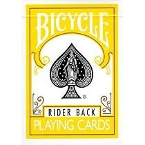 1 Deck of Bicycle Yellow Rider Back Playing Cards (YELLOW