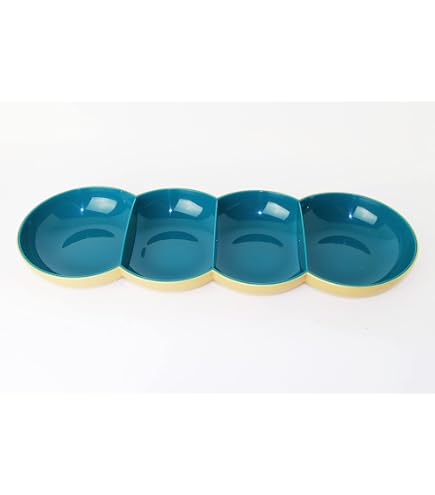 Tupperware Allegra Servierschale Servierquartett Perle Weiß/Silber + Snackbox - Mehrteiliges Servierset