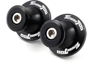 ZESIDIMO M6 Sperrklinken Motorradständer Spulen Schwingenstützen für Tenere 700 Tenere 700 T7 Rally World Raid 2022 2023 Zubehör Montageständer (Schwarz)