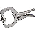 IRWIN Vise-Grip Welding Pliers, Fast Release, C-Clamp Locking with Swivel Pads, 6-Inch (IRHT82587)