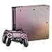 Produktbild eXtremeRate Full Set Chameleon Blenden Haut Aufkleber Aufkleber für Playstation 4 PS4 Slim Konsole Controller – Lila und Gold