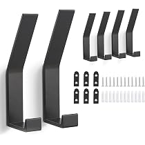 6 Ganci Appendiabiti Da Parete 0XBIT In Acciaio Inox, Rotondi, Per Bagno E Cucina, Con Viti E Tasselli, Design Semplice E Robusto