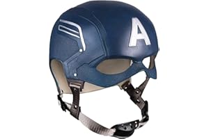 LEPYCOS Casco Cosplay Máscara de Látex Vengadores Halloween Props Azul