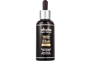 ‎AHUHU ahuhu ESSENTIAL ANTI-AGE Elixir Mit Koffein & Redensyl (100ml) - Hochkonzentrierte Kopfhautpflege Stimuliert Das Haarwachstum, Sorgt Für Dichteres Haar & Mehr Volumen, Vegan