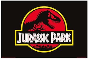 Grupo Erik - Poster Jurassic Park - Deco Maison, Tableau Decoration Murale, Cadre Decoration Murale