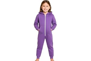 A2Z 4 Kids Plain Girls Boys Camouflage Onesie One Piece Super Soft Kids Comfy Jumpsuit Fleece Hooded Loungewear One Piece for Children Age 2-3, 3-4, 5-6, 7-8, 9-10, 11-12, 13 Years