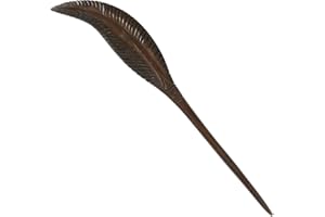 ISLAND PIERCINGS Haarnadel Handarbeit aus Holz Feder Handarbeit HN281
