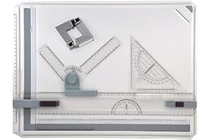 Youyijia A3 Drawing Board 51X37cm Adjustable Angle System Drawing Board Art Craft Table with Parallel Motion Accessories for Students Engineers Artists and Architects