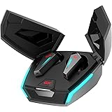 Edifier HECATE GX07 Cuffie Auricolari Gaming Wireless, Dual ENC Mic Bluetooth a Cancellazione Attiva del Rumore, Latenza di 6